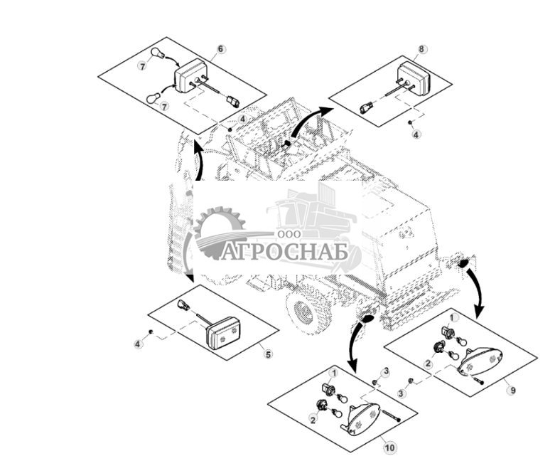 Лампы переднего и заднего указателей поворота - ST822384 391.jpg